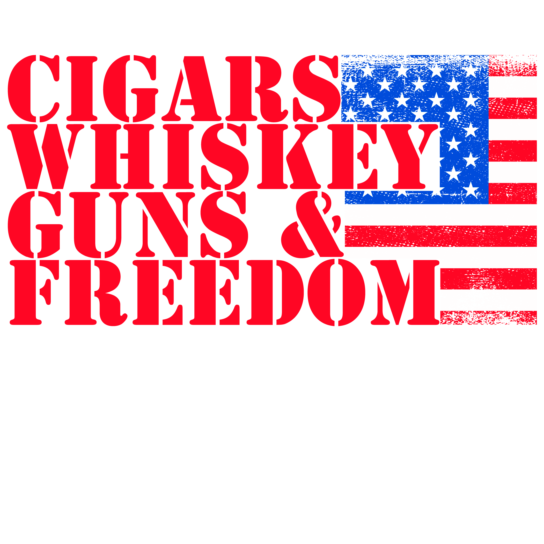 American Patriots DTF transfer designs