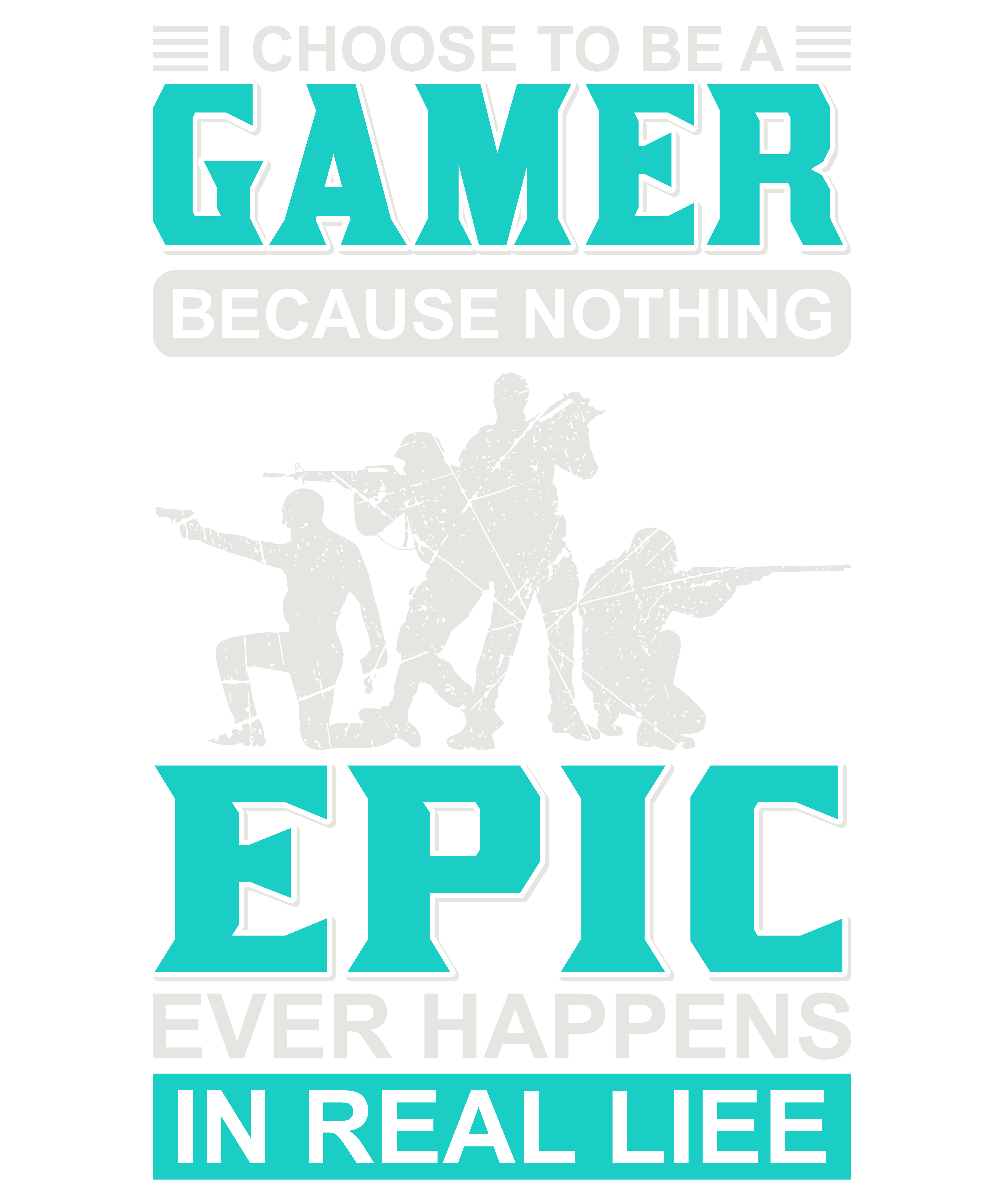 Gaming DTF transfer designs
