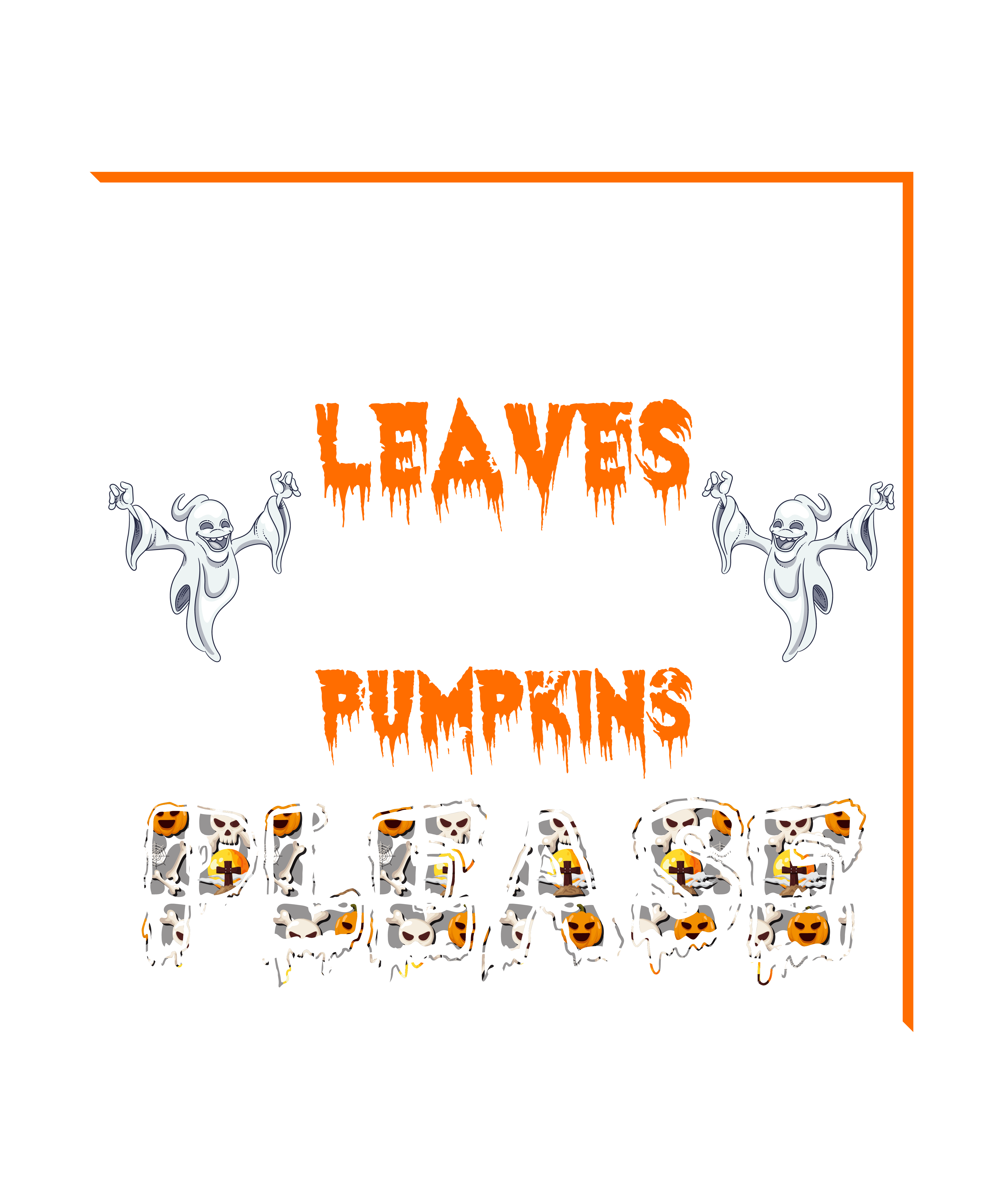 Halloween DTF transfer designs