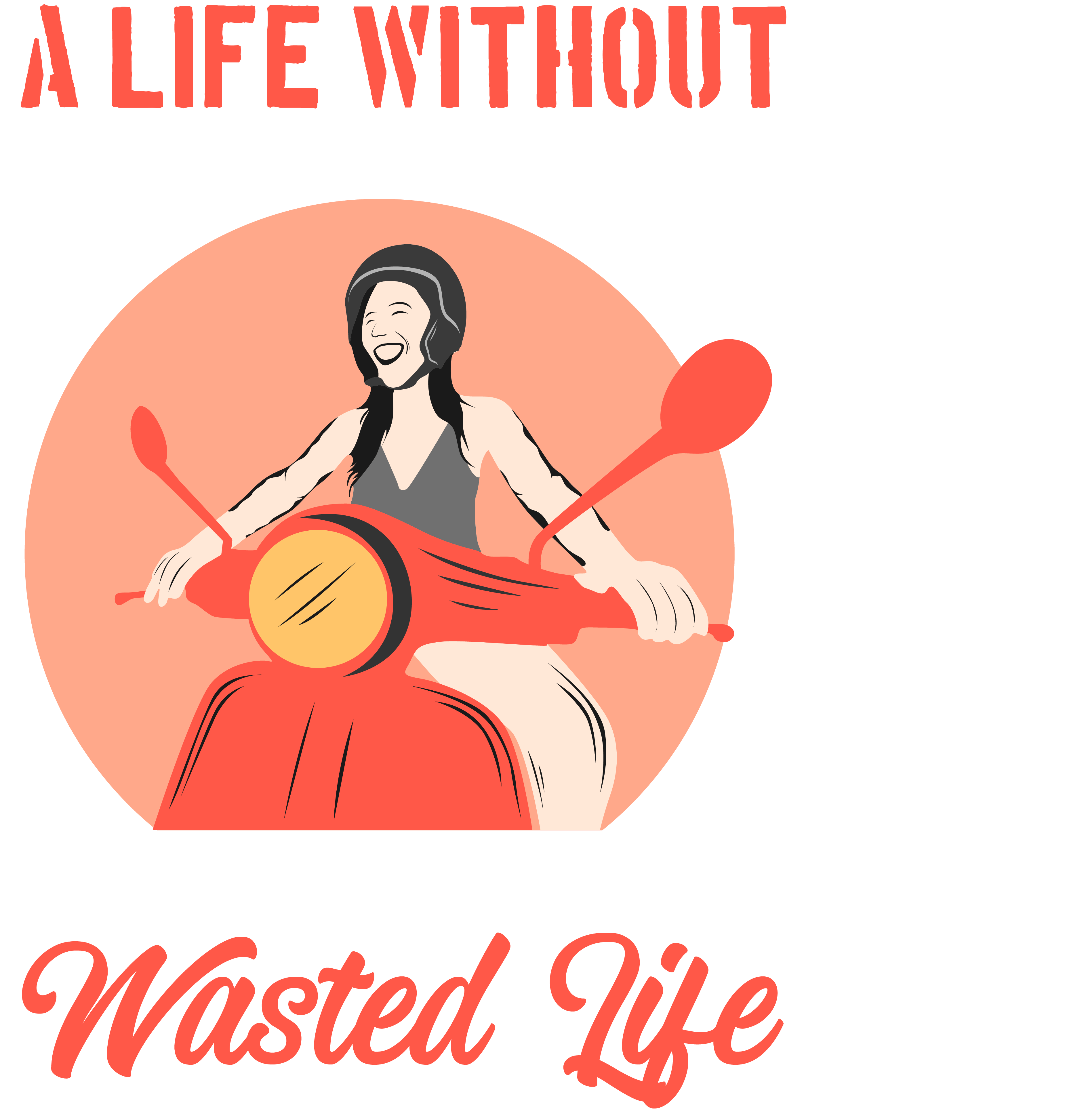 Scooter DTF transfer designs